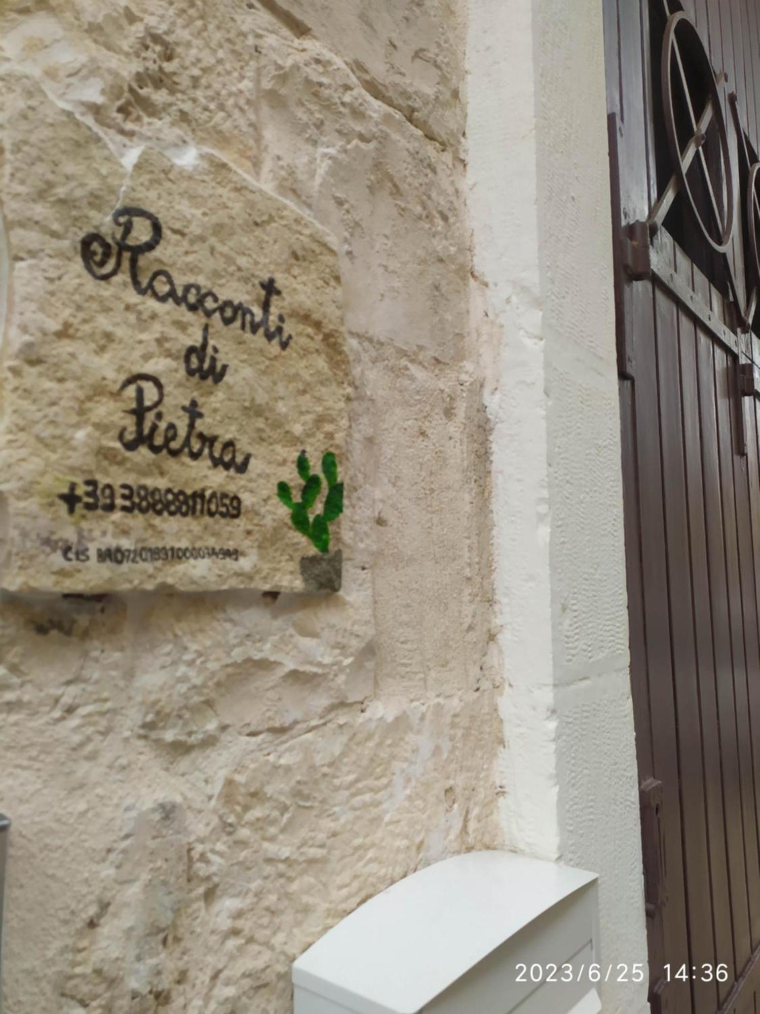 Racconti Di Pietra Acomodação com café da manhã Conversano Exterior foto